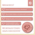 Bieco Kuscheltier Reh Ella mit Rassel | Baby Kuscheltier ab 0 Monate Stofftier Baby Plüschtier ntier – Bild 2